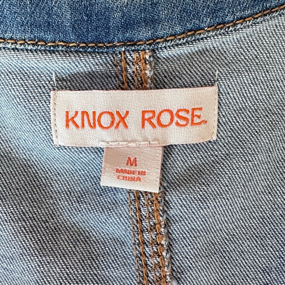 Knox Rose Classic Blue Jean Jacket - Picture 7 of 8